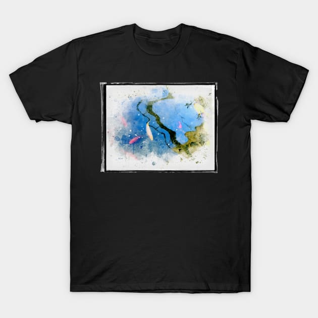 Watercolor Koi T-Shirt by barbaralbs